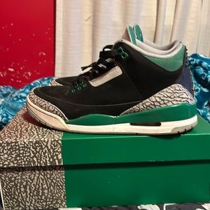 Jordan 3 pine green